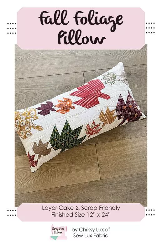 Fall Foliage Pillow