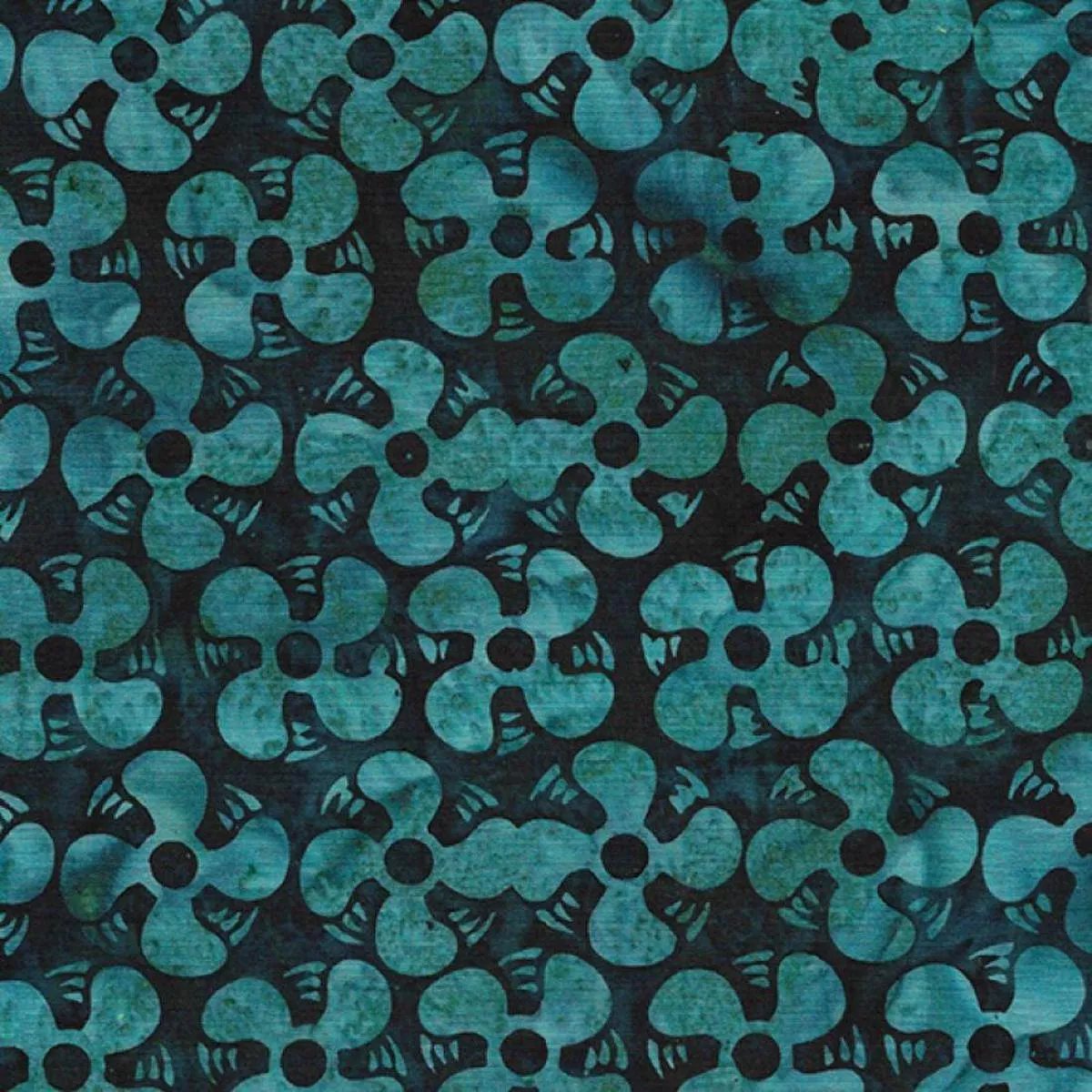 Fan Teal Bridgewater by Kathy Engle