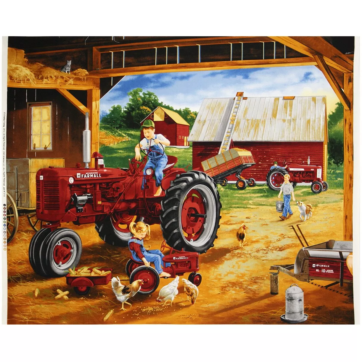 Farmall Friends Panel