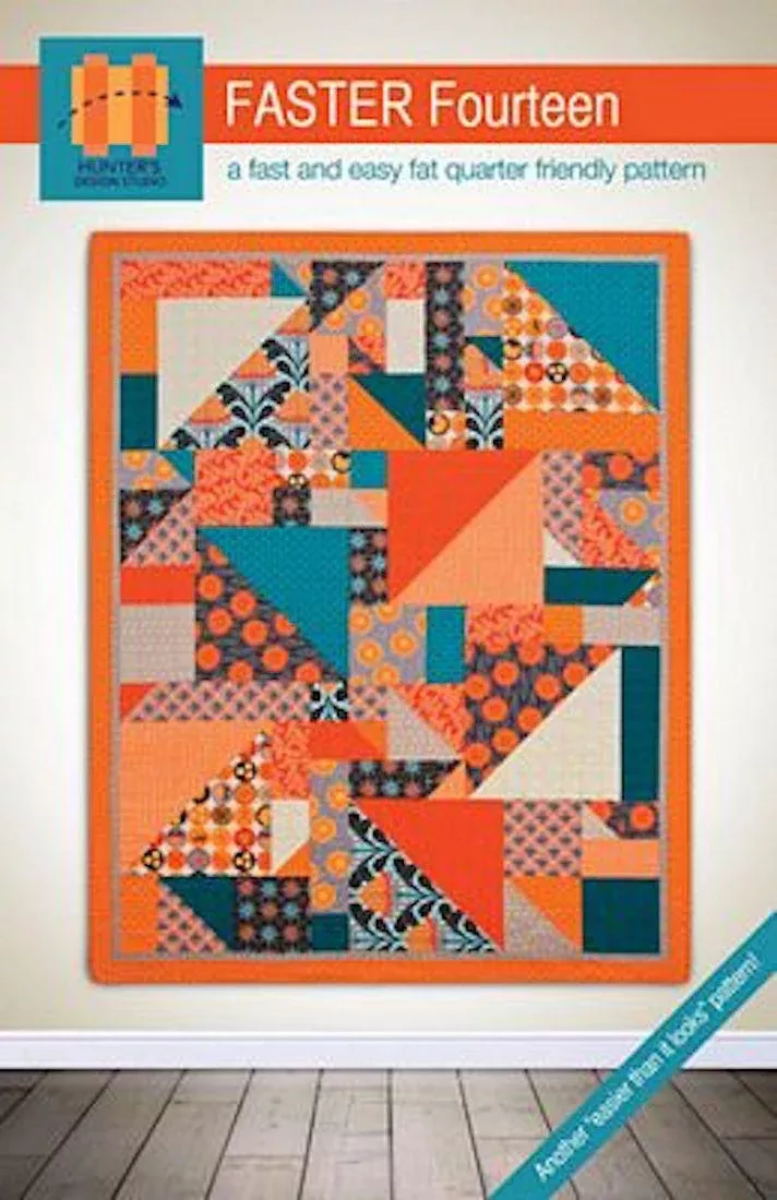 faster-fourteen-quilt-pattern-by-hunter-s-design-studio Faster Fourteen Quilt Pattern by Hunter’s Design Studio