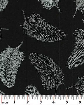 Feather Black/Silver