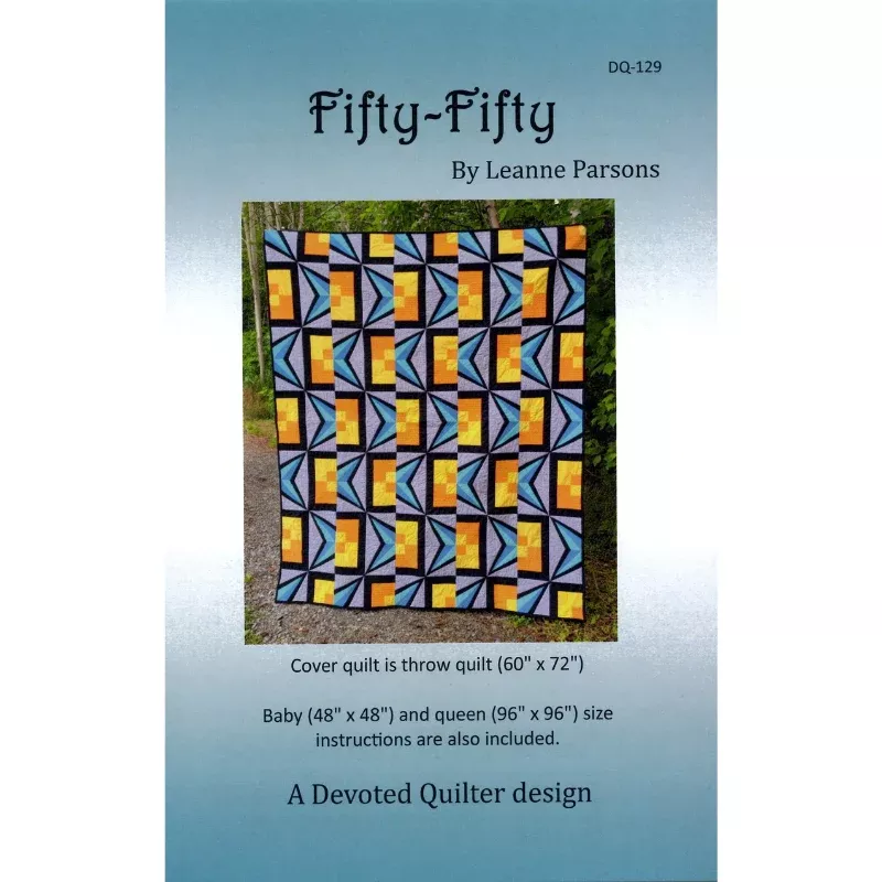 fifty-fifty-quilting-pattern-devoted-quilter Fifty-Fifty - Quilting Pattern - Devoted Quilter