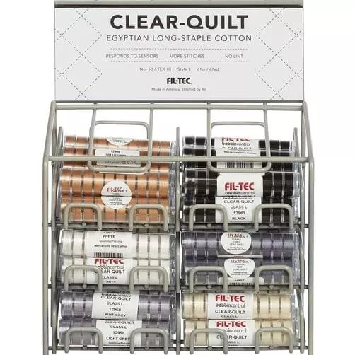 fil-tec-class-15-clear-glide-pre-wound-bobbins Fil-Tec Class 15 Clear-Glide Pre-wound Bobbins