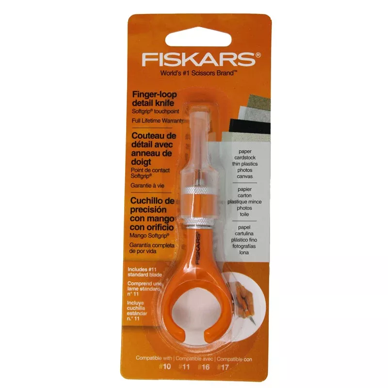 finger-loop-detail-knife-fiskars Finger-Loop Detail Knife - Fiskars