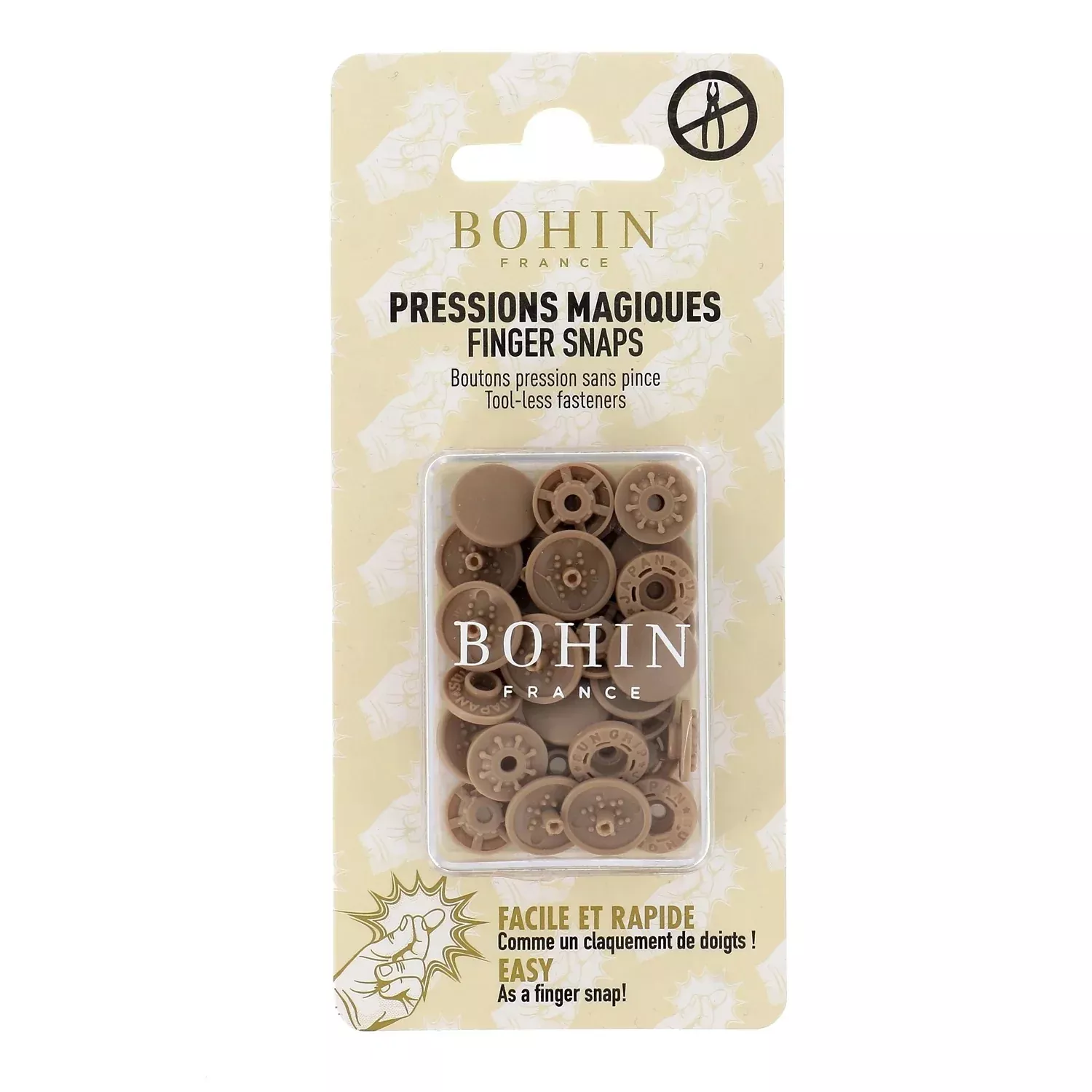 finger-snaps-by-bohin-13mm-8-pack Finger Snaps by Bohin 13mm ~ 8 pack