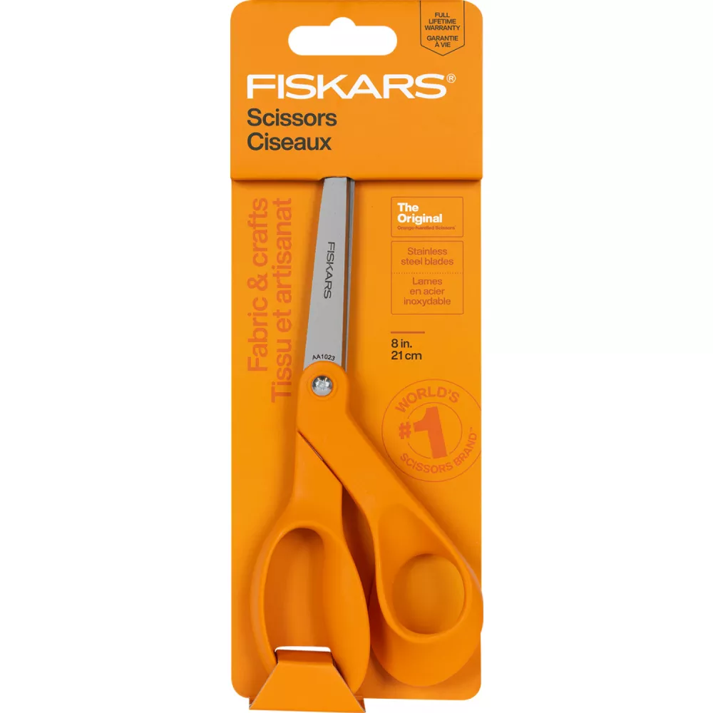 fiskars-8-classic-bent-scissors-original Fiskars 8" Classic Bent Scissors "THE ORIGINAL"