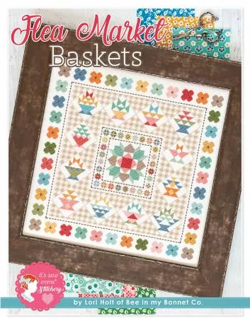 Flea Market Baskets Cross Stitch Pattern