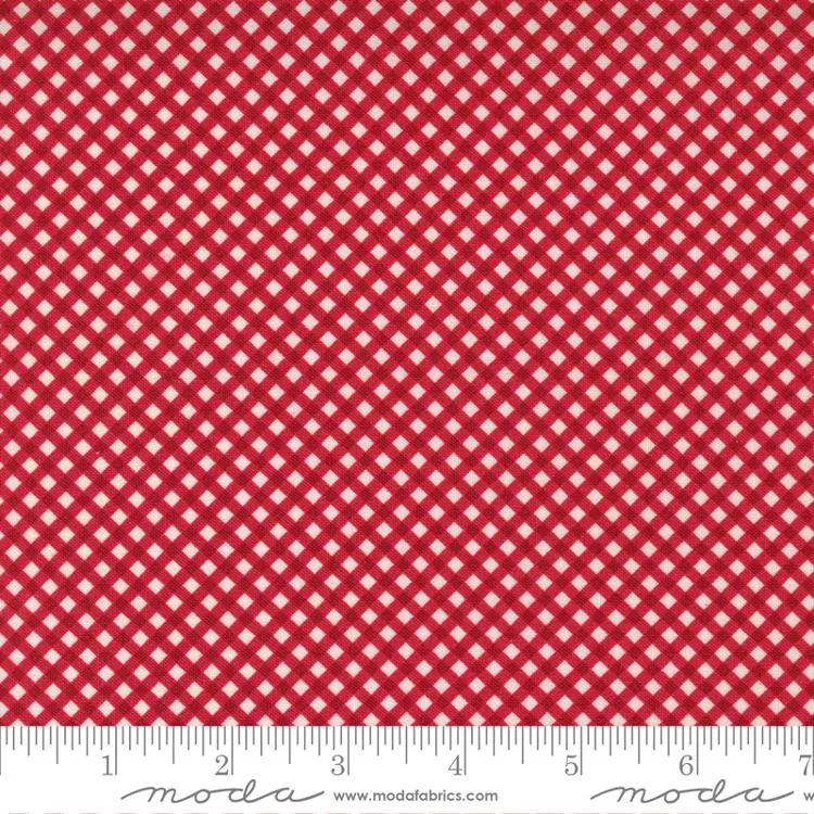 Flirt Gingham Red 55575 12 Moda #1