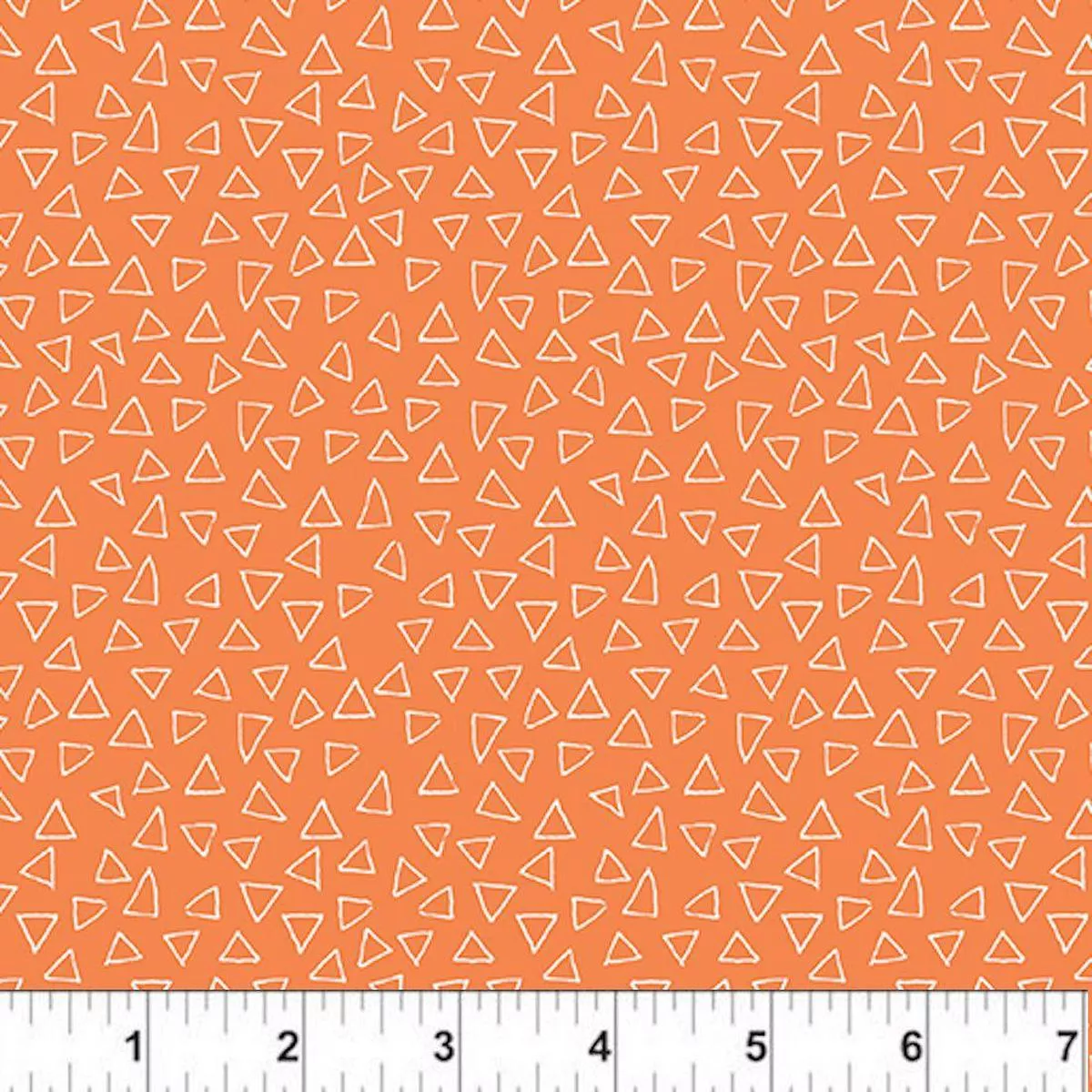 floating-triangles-orange-by-terry-runyan Floating Triangles Orange by Terry Runyan