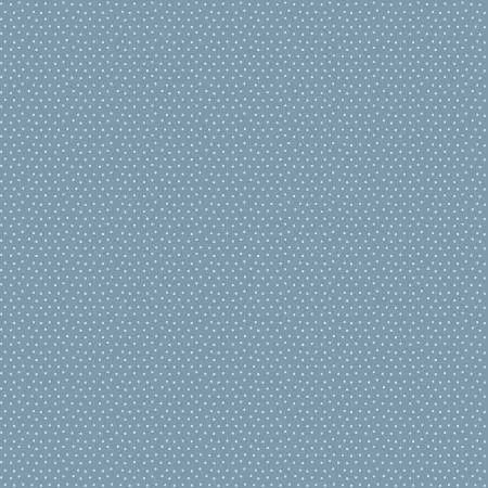 Flower Garden Dots Blue