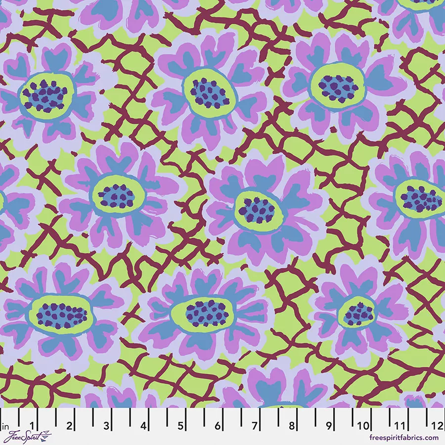 Flower Net - Kaffe Fassett - Lime
