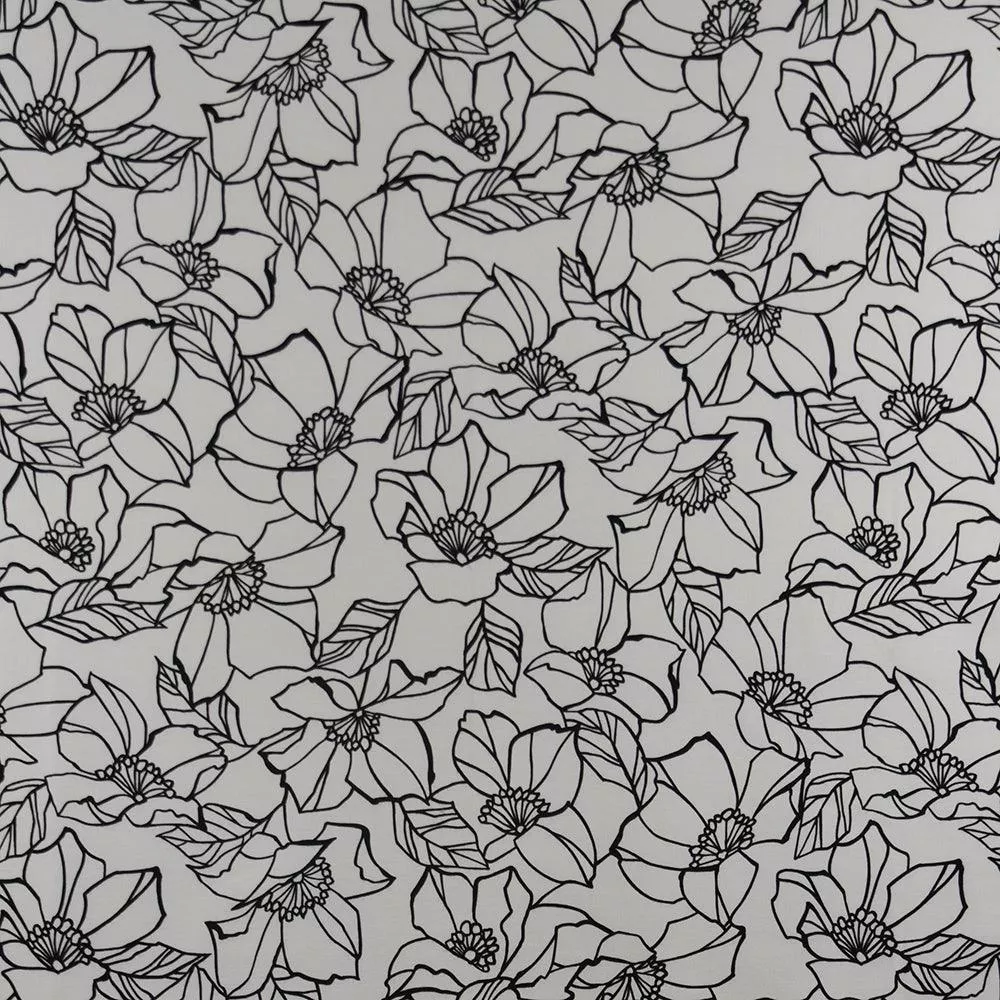 Flower Stencil Domino