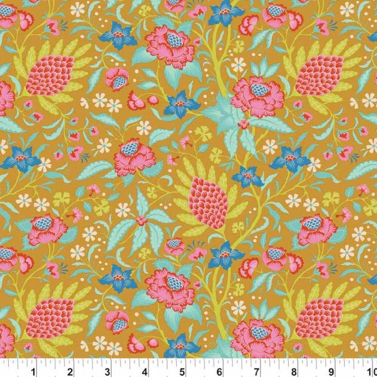 Flowertangle Mustard by Tilda