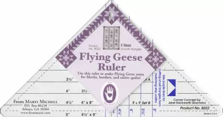 flying-geese-ruler-marti-mitchell Flying Geese Ruler Marti Mitchell