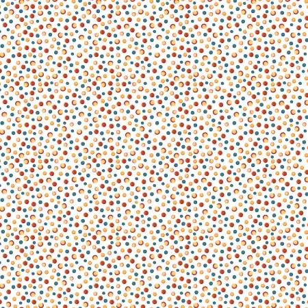 Folk Dots White