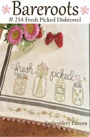 Fresh Picked Dishtowel Pattern from Bareroots 254