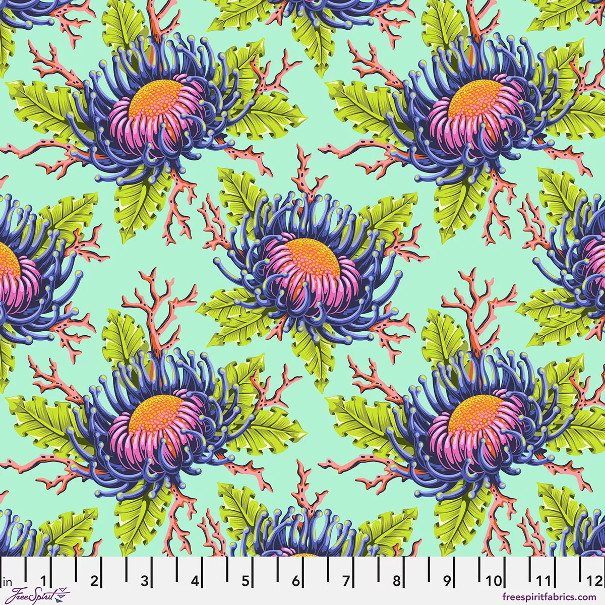 Friends & AnemonesPWTP265Seafoam