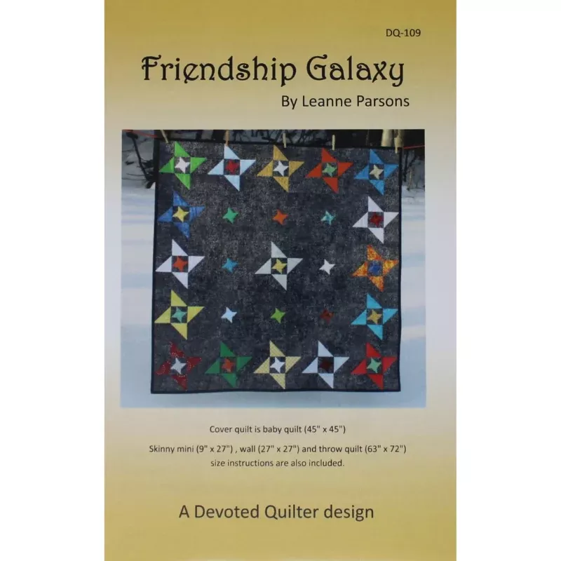 friendship-galaxy-quilting-pattern-devoted-quilter Friendship Galaxy - Quilting Pattern - Devoted Quilter