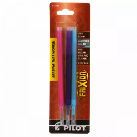 Frixion Clicker - Multi - 7mm Refill 3pk