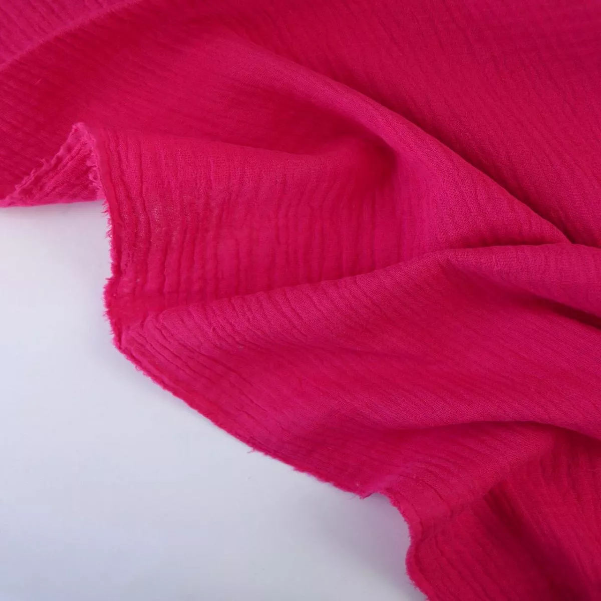 fuchsia-cotton-double-gauze Fuchsia Cotton Double Gauze