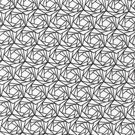 Geometric Ice Quilting Cotton
