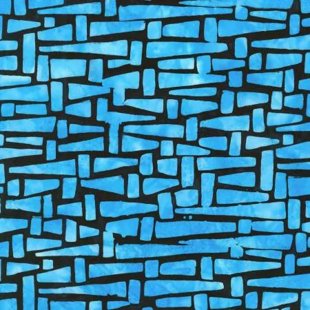 Geometric Indigo Batik