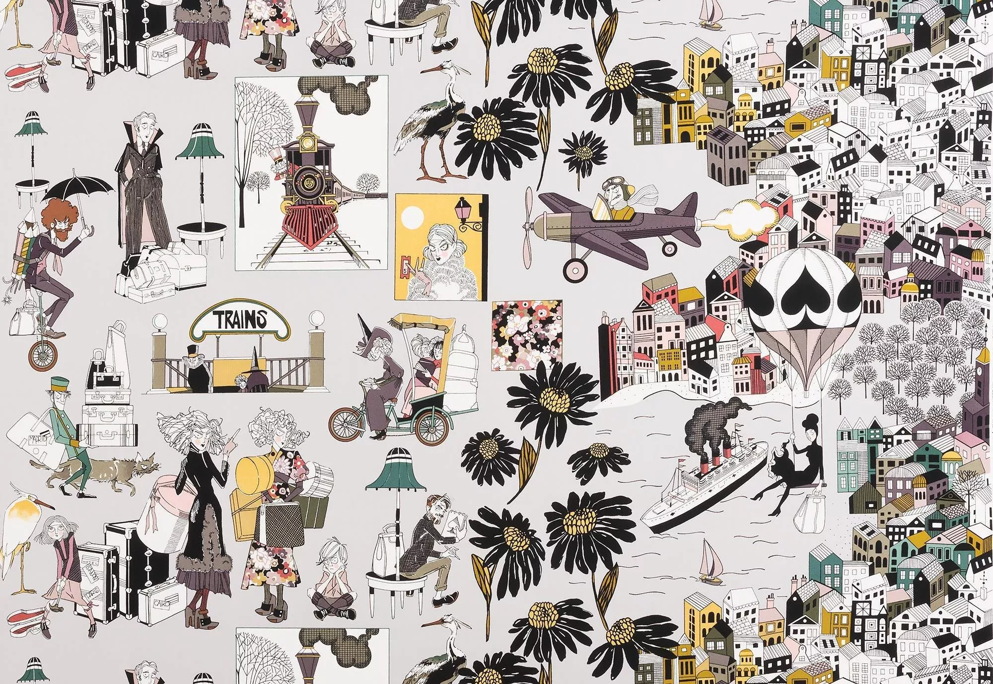 ghastlie-getaway-alexander-henry-fabrics A Ghastlie Getaway Alexander Henry Fabrics