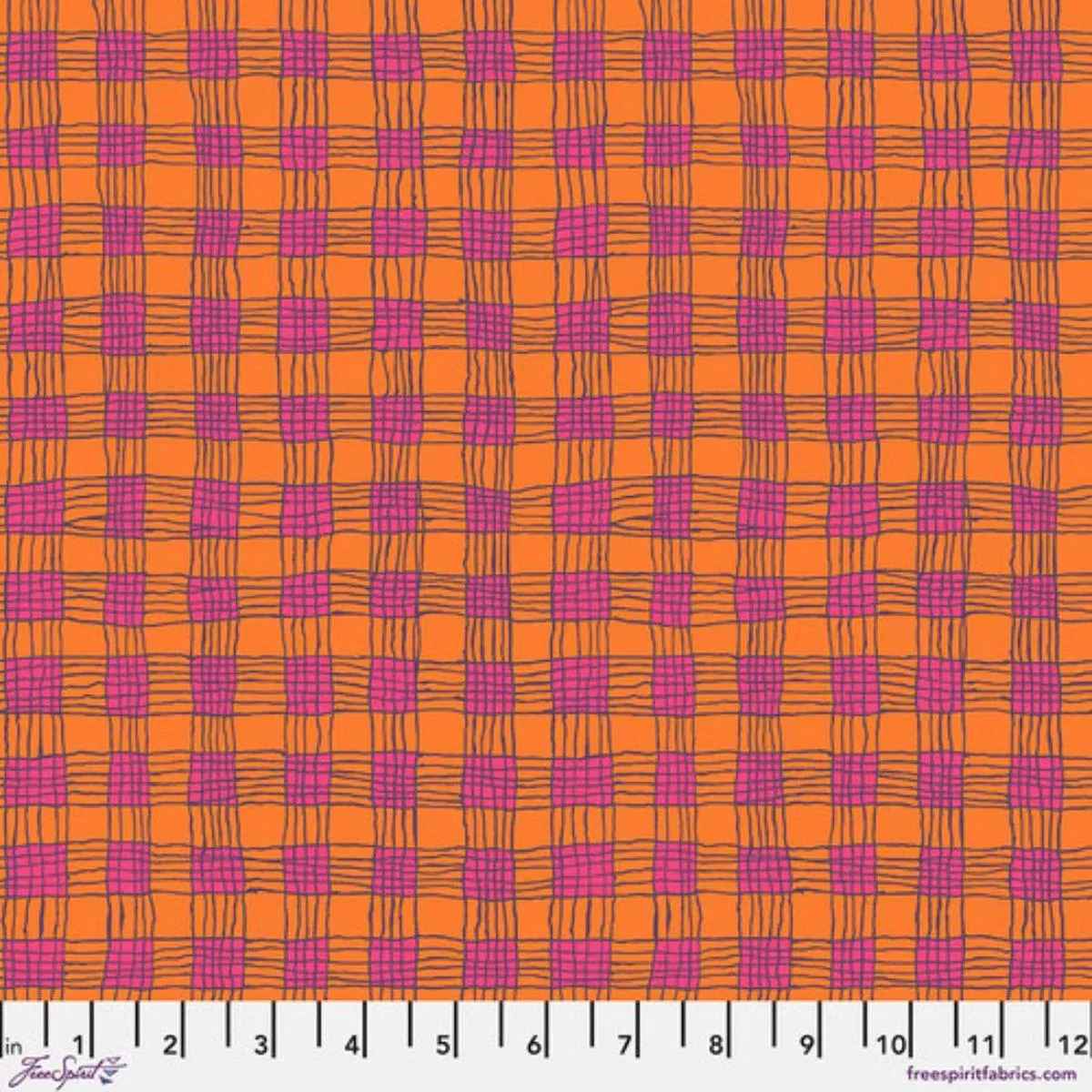 gingham-coral-by-brandon-mably Gingham Coral by Brandon Mably