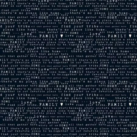 Gingham Farm Text Black