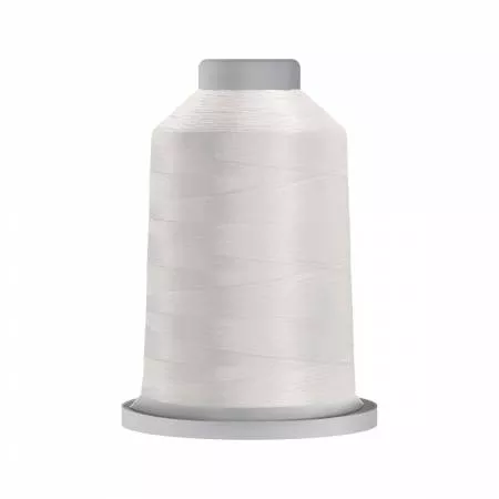 Glide Trilobal Polyester Thread 40wt White 10000