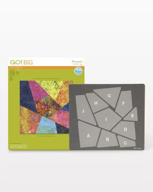 go-big-crazy-quilt-55861 GO! Big Crazy Quilt 55861
