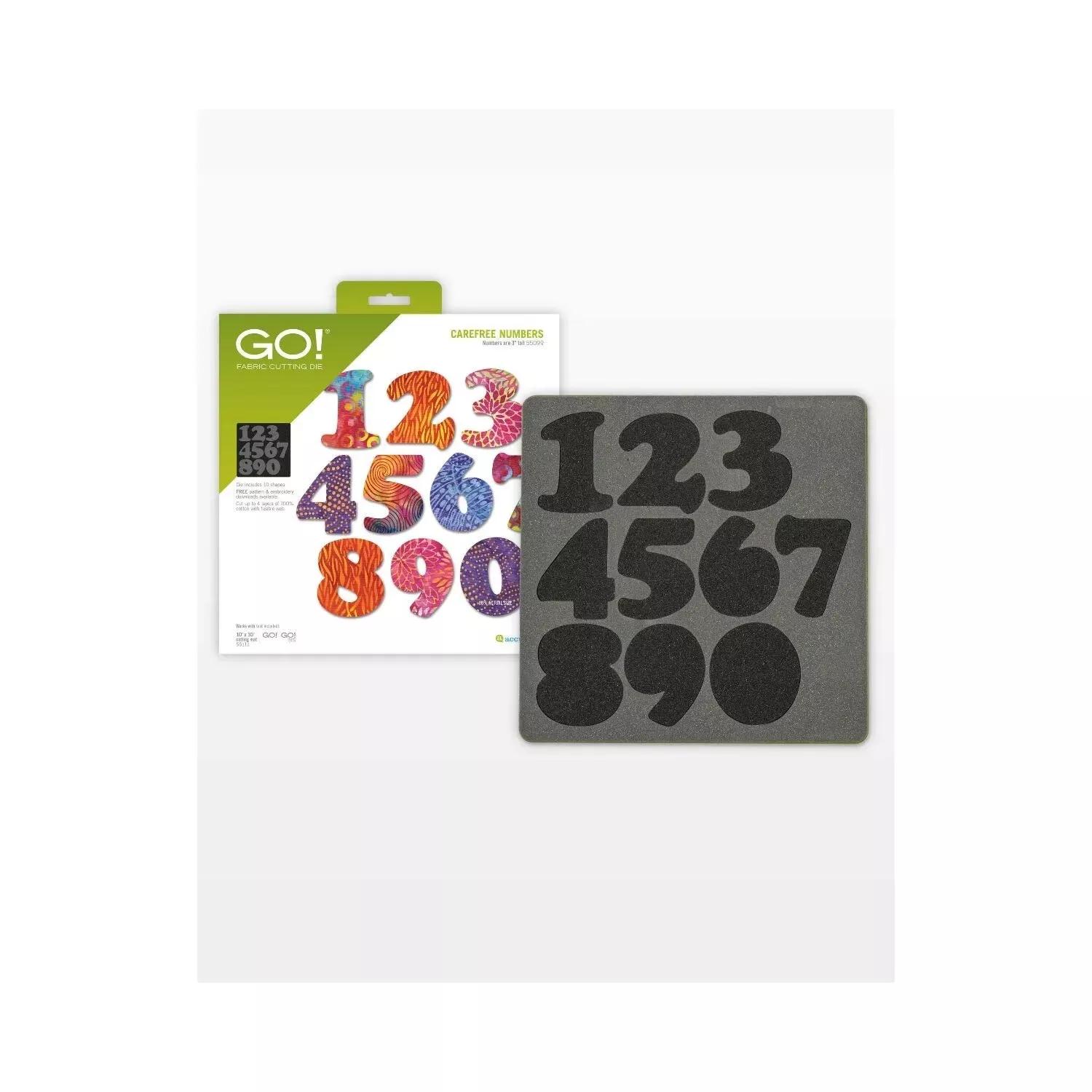 go-carefree-3-numbers GO! Carefree 3" Numbers