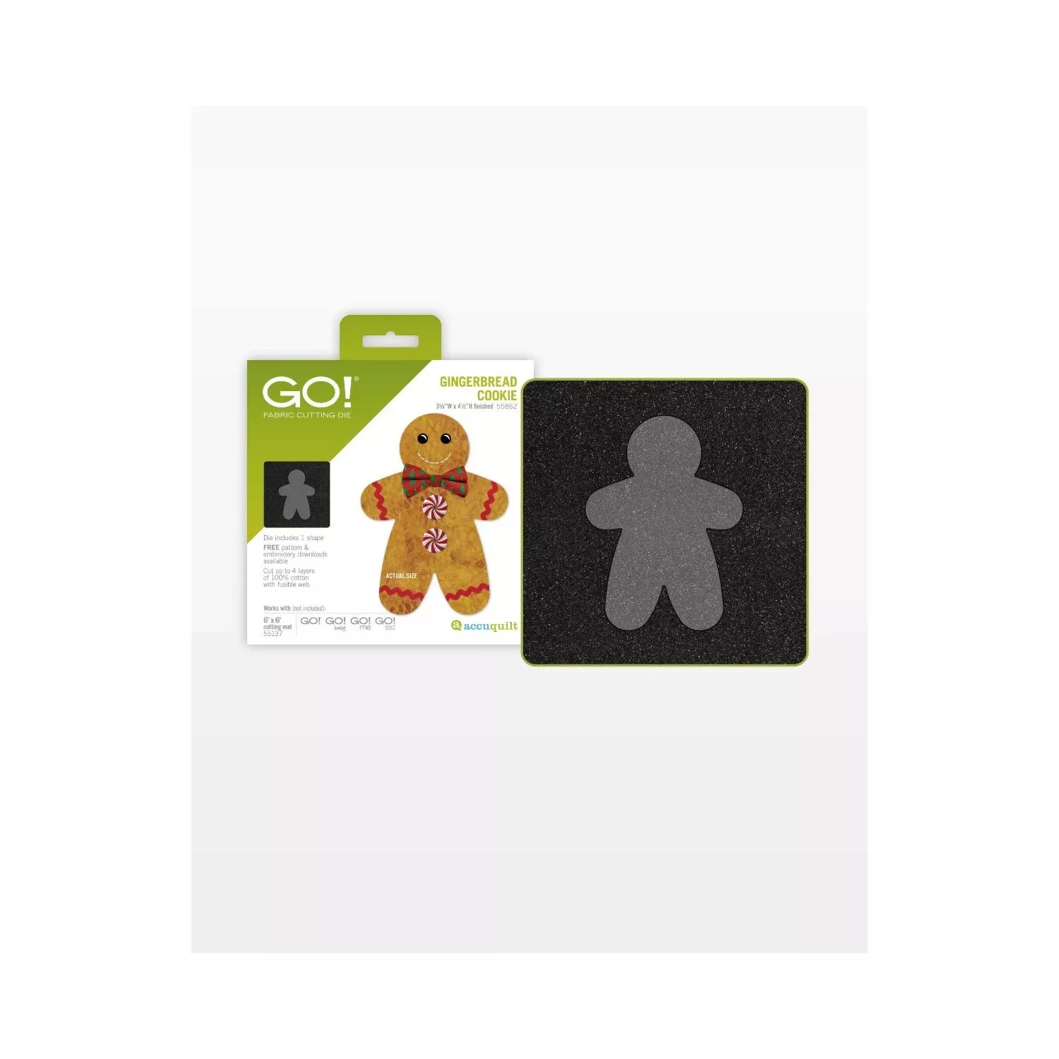 GO! Gingerbread Cookie Die