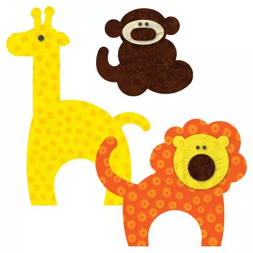 go-zoo-animals-monkey-lion-giraffe-55369 GO! Zoo Animals Monkey, Lion, Giraffe 55369