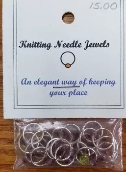 Goose Pond Sterling Silver Stitch Markers