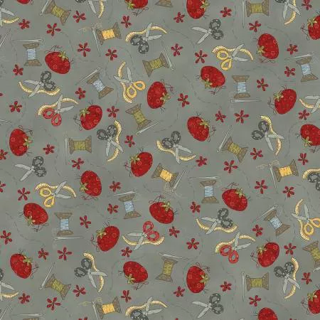 Gray Allover Novelty