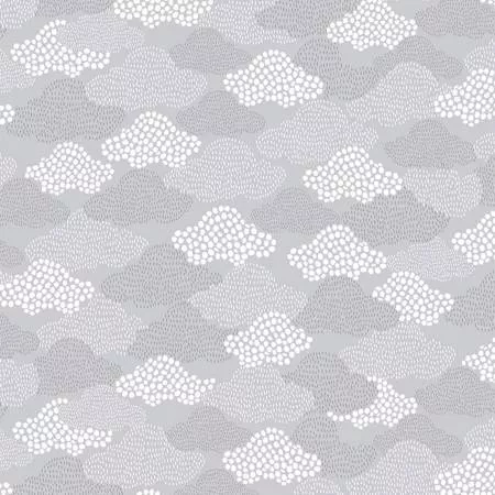 Grey Love Ewe More Dotted Clouds