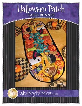 Halloween Patch Table Runner Pattern