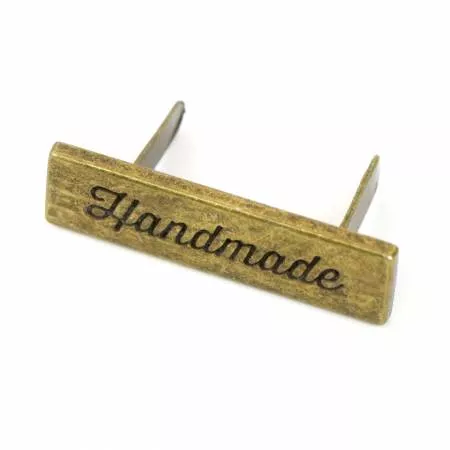 Handmade Label Antique - Script