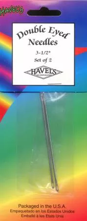 Havels Double Eye Needles 3 1/2in 2ct