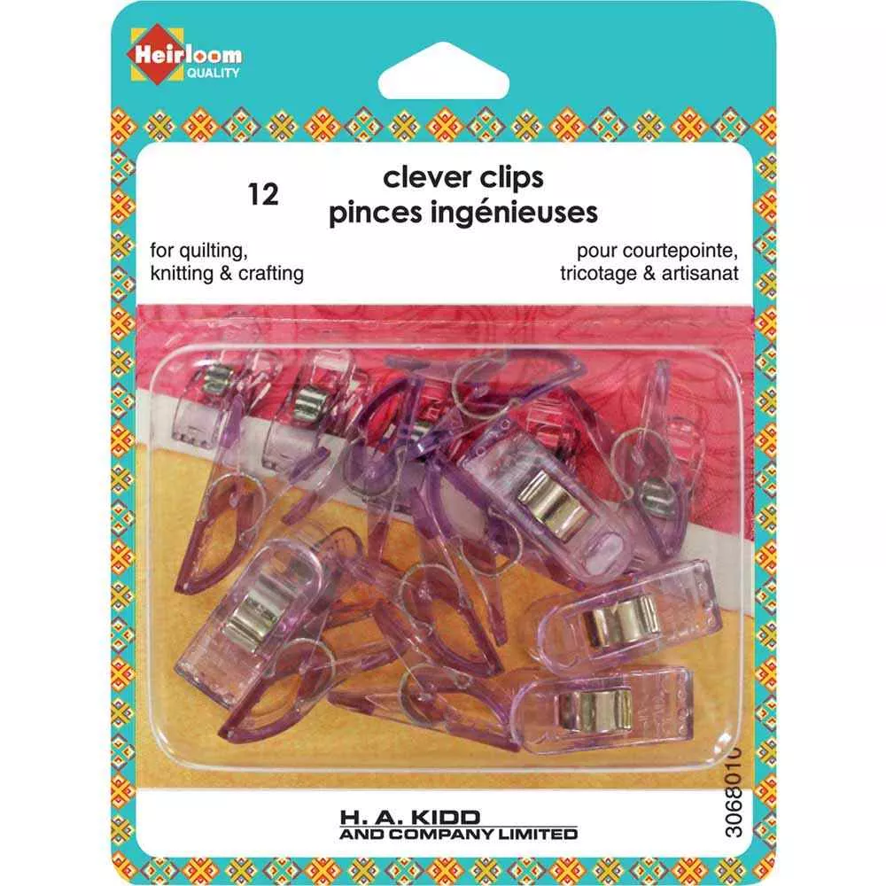Heirloom Clever Clips, Small - 12 pack
