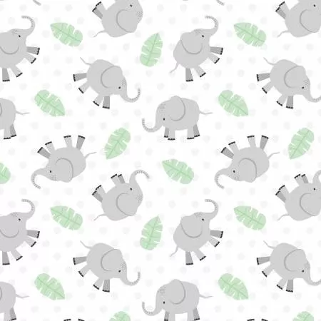 Hello Sunbeam Elephant Toss White