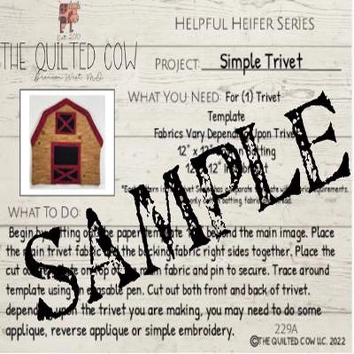 helpful-heifer-series-simple-trivet Helpful Heifer Series – Simple Trivet