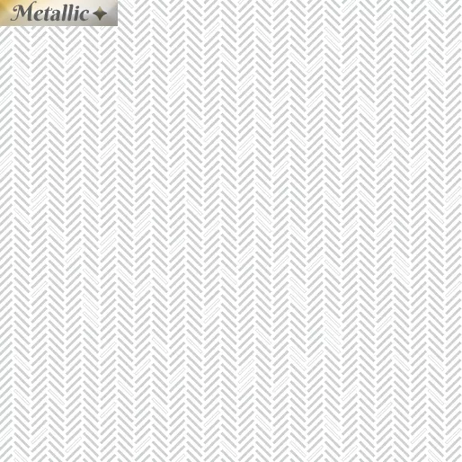 Herringbone Silver