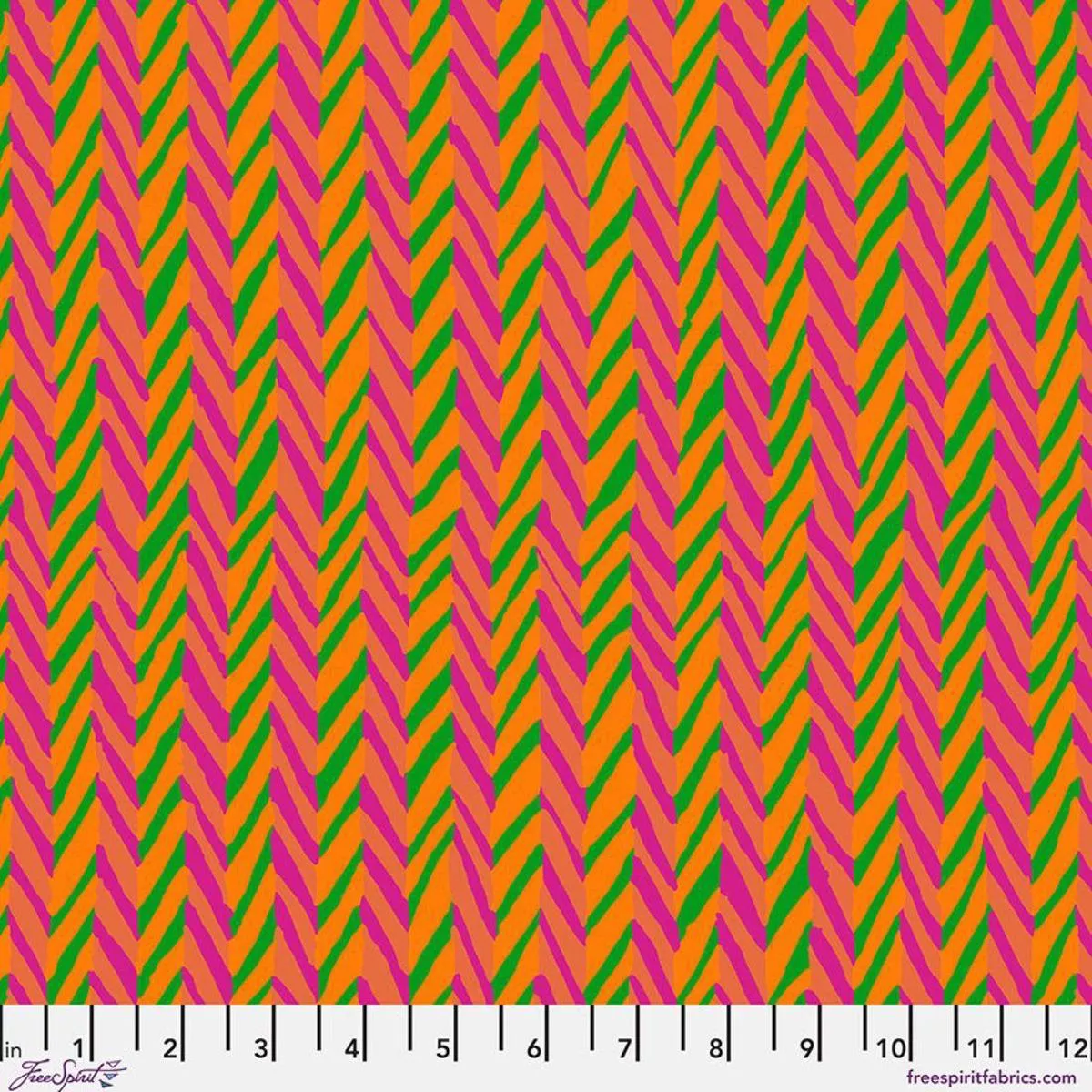 herringbone-stripe-orange-by-brandon-mably Herringbone Stripe Orange by Brandon Mably