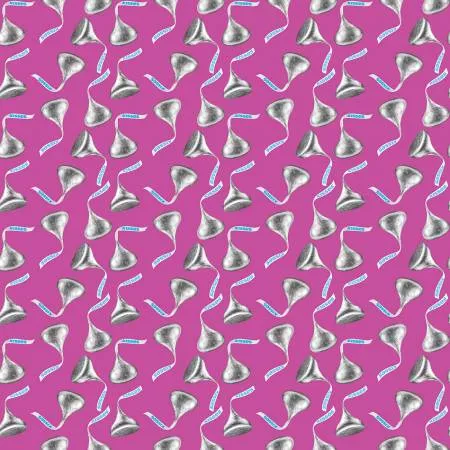 hershey-kisses-fuchsia Hershey Kisses Fuchsia
