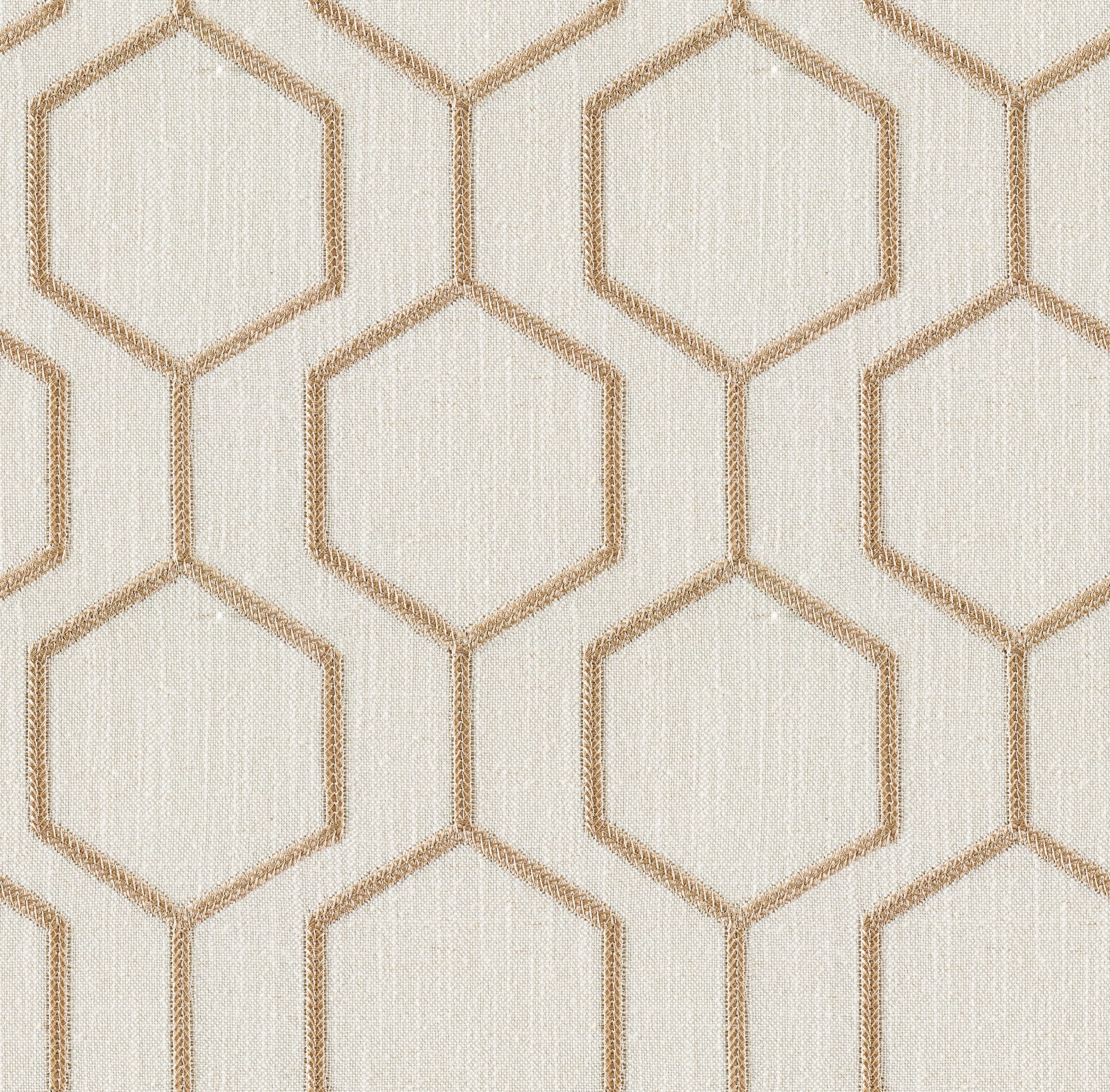 hexagono-dove-linen-blend-embroidery Hexagono Dove Linen Blend, Embroidery