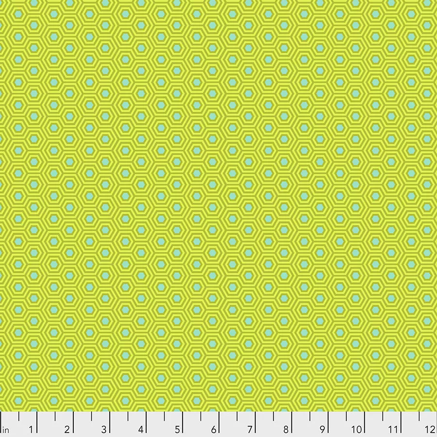 Hexy - Tula Pink - Chameleon