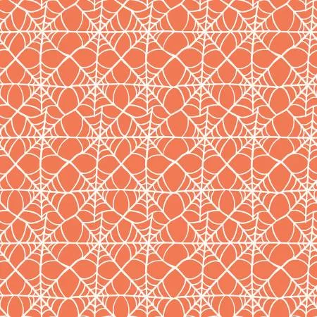 Hey Pumpkin Webs Orange