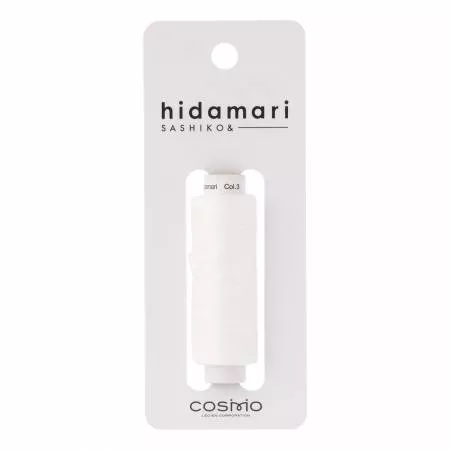 hidamari-sashiko-solid-in-snow-white-cosmo-thread Hidamari Sashiko Solid in Snow White | Cosmo Thread